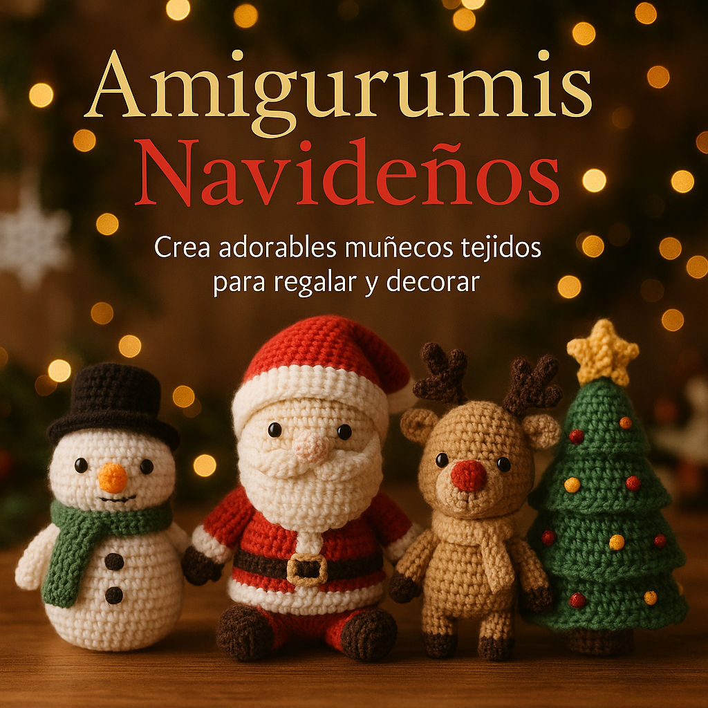 Amigurumis que Encienden el Espíritu Navideño
